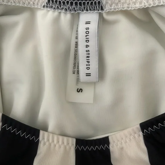 Solid & Striped Swimsuit - Picture 6 of 6